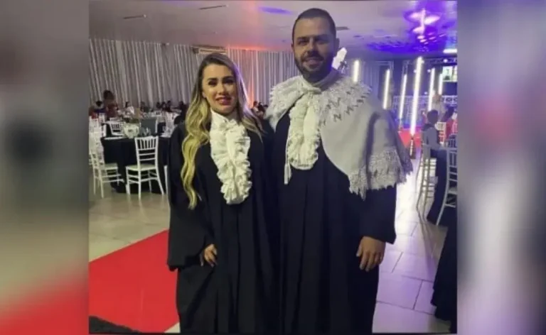 Danilo Proto e sua esposa Karen de Souza Santos Proto são investigados pelo MPGO (Foto: reprodução)